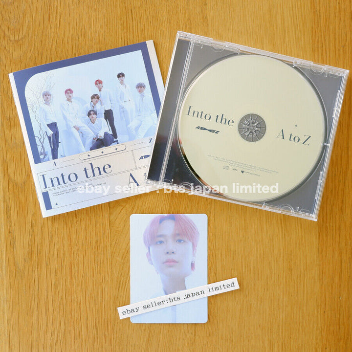 ATEEZ Into the A to Z Álbum original 1CD + Set de tarjetas fotográficas oficiales 