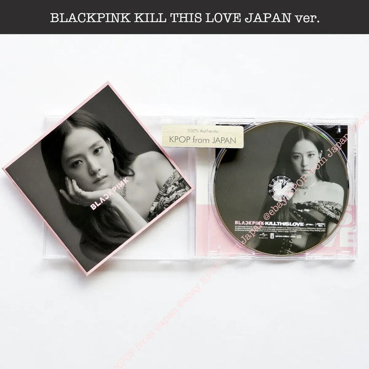 BLACKPINK KILL THIS LOVE JP version Complete set JENNIE ROSE LISA JISO Album