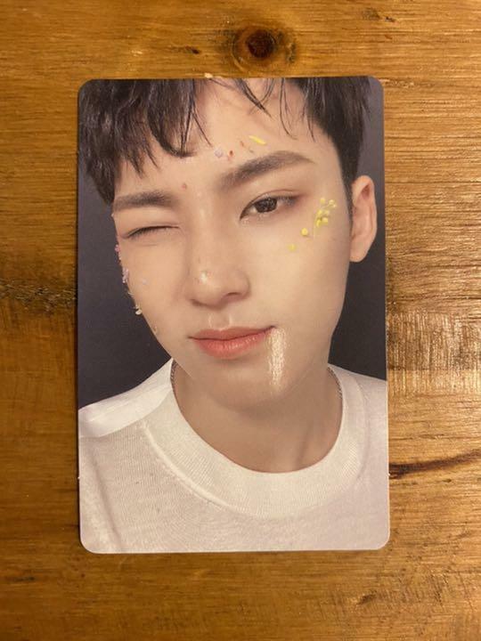 SEVENTEEN OFFICIAL FALLIN' FLOWER C ver. LIMITED Photocard Photo card