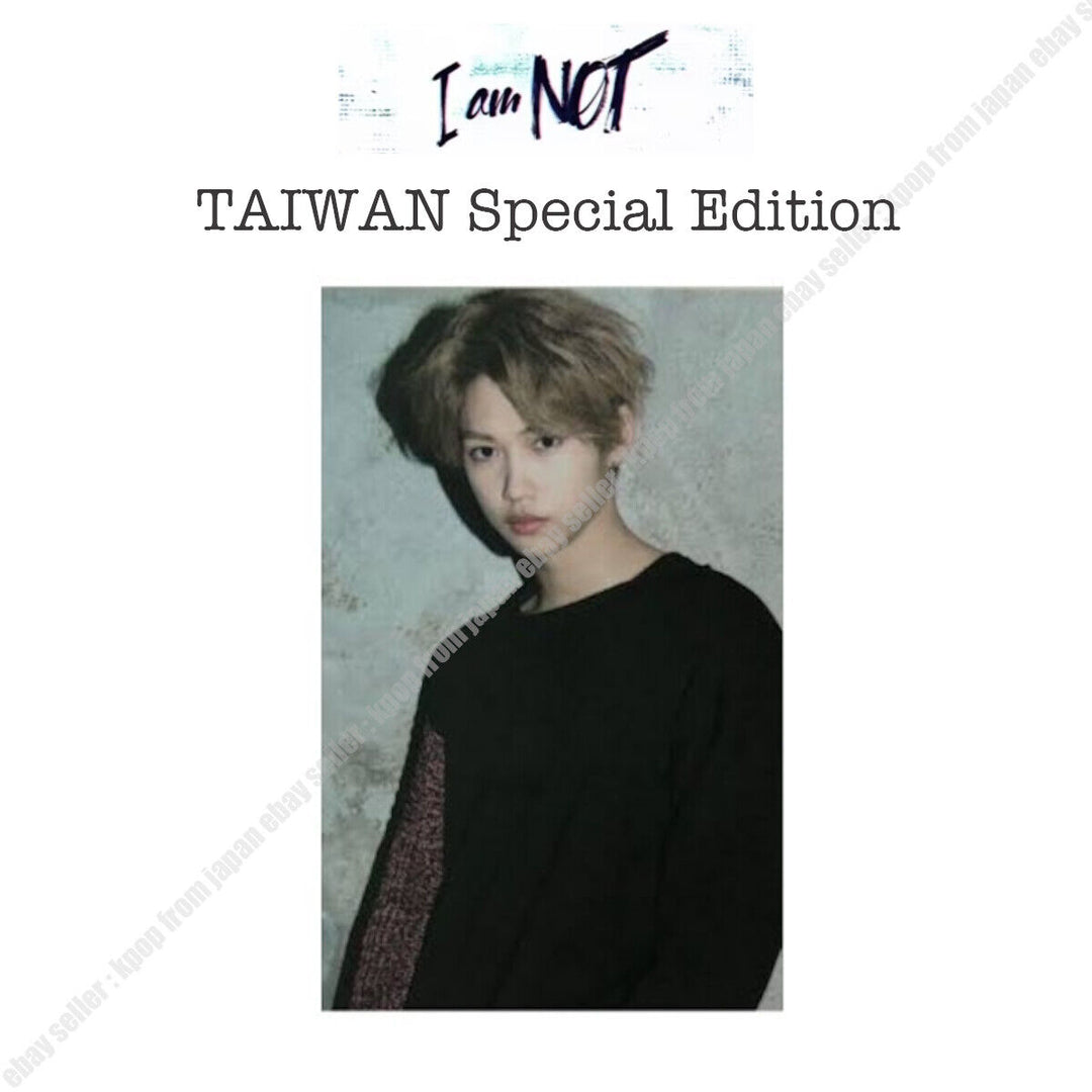 Stray kids I am NOT Taiwan Edition Photocard Hyunjin Felix Lee Know Bang chan