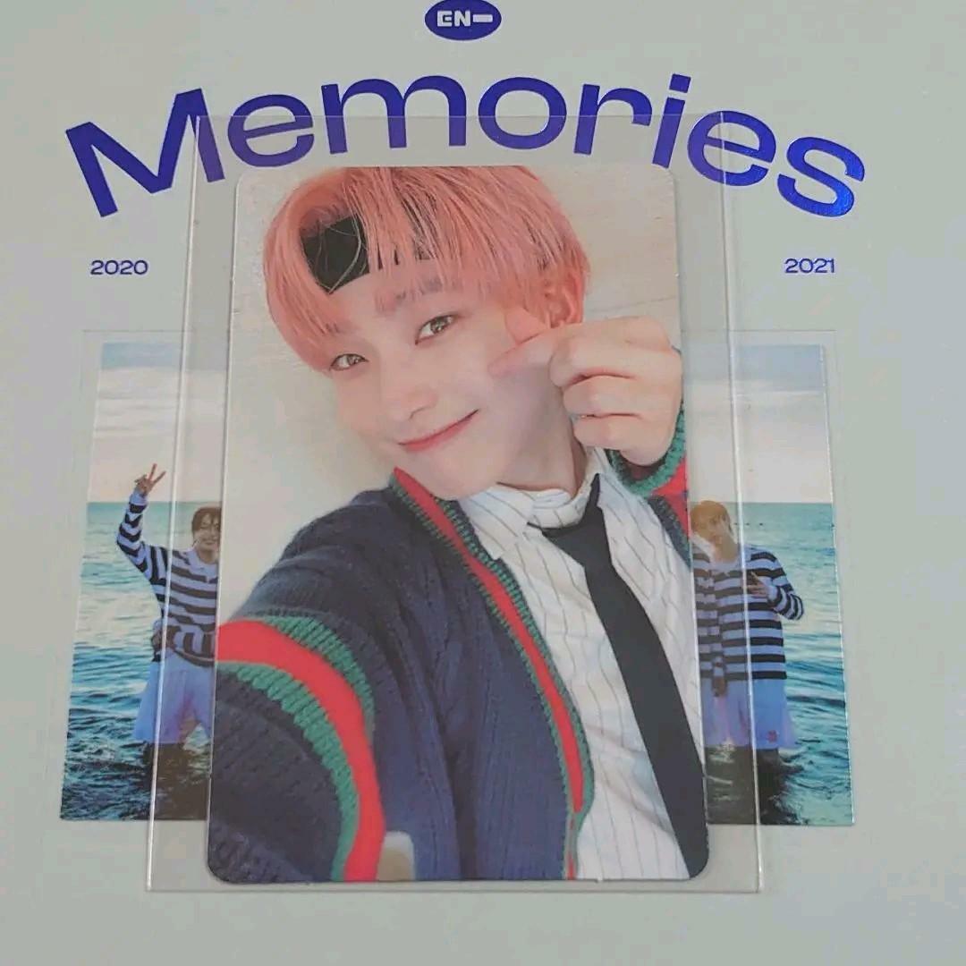 ENHYPEN SUNOO Memories: Paso 1 Tarjeta fotográfica oficial DVD DIGI CODE POM 