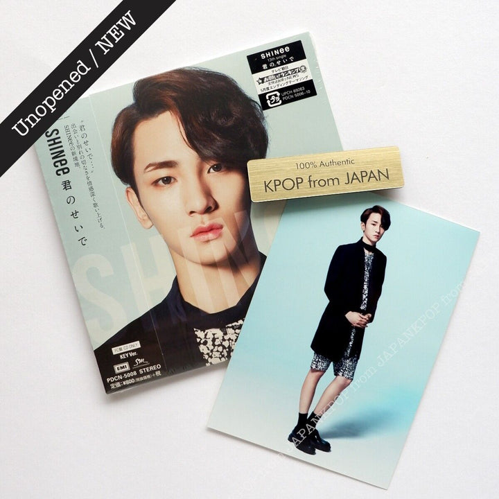 KEY SHINee KIMINOSEIDE Japan FC ver. with Official POB JPFC Kimi no Seide