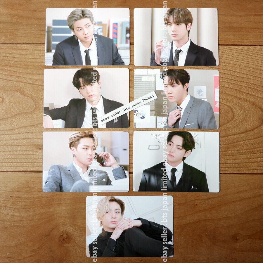 BTS Official MERCH BOX #5 Tarjeta fotográfica PC ARMY RM JIN SUGA J-HOPE JIMIN V JUNGKOOK 