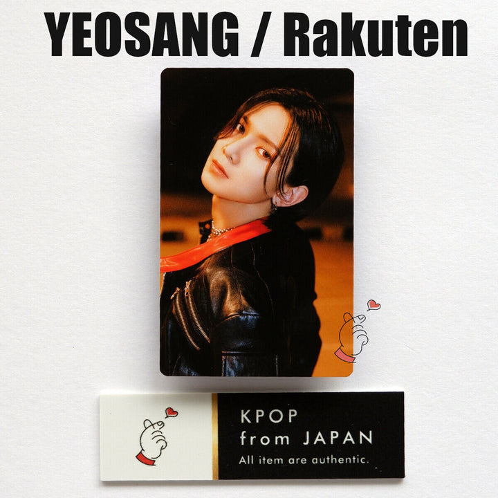 YEOSANG ATEEZ THE WORLD EP.2:OUTLAW POB Tarjeta fotográfica del sorteo Rakuten UMS Japón 