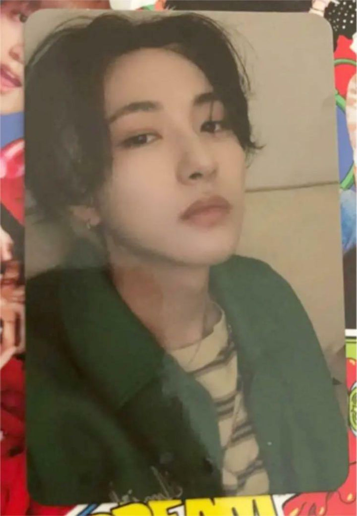 NCT DREAM Hot Sauce Renjun Tarjeta fotográfica oficial PC Crazy Bolling Chilling Cafe 7 