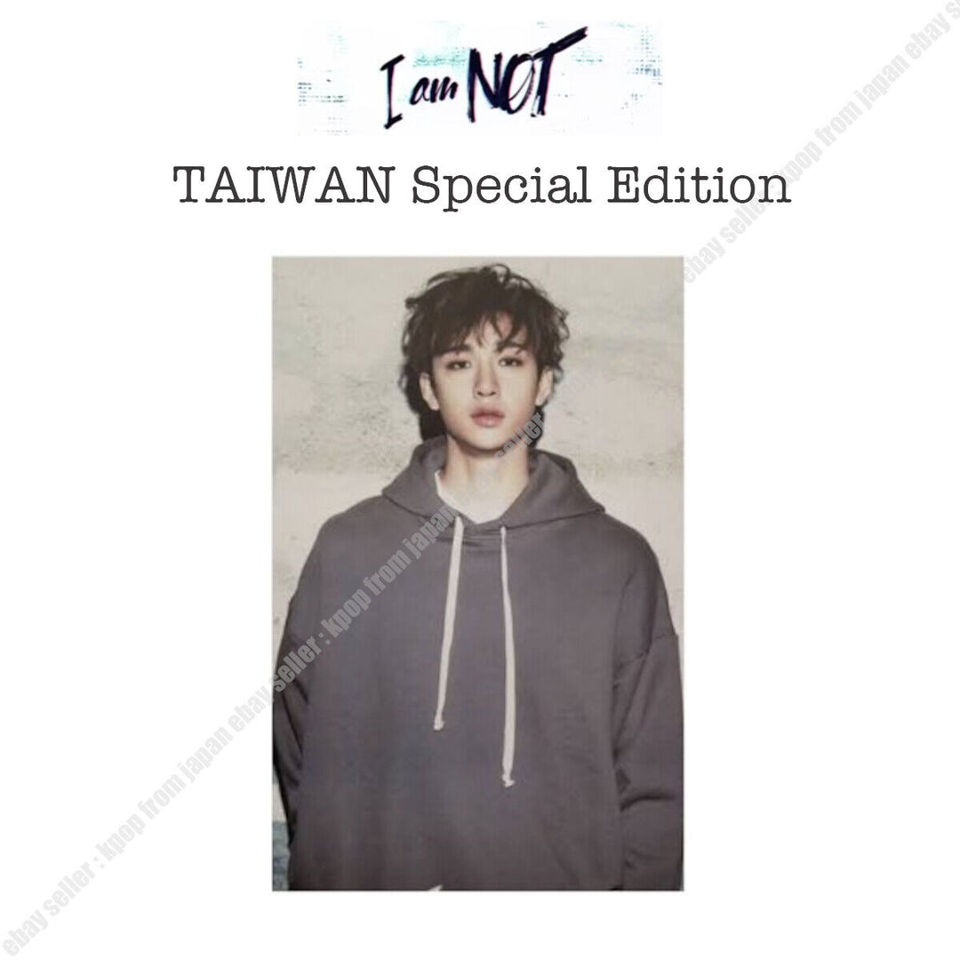 Stray kids I am NOT Taiwan Edition Photocard Hyunjin Felix Lee Know Bang chan