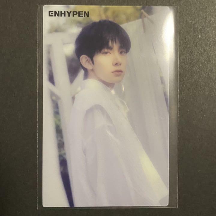 ENHYPEN HEESEUNG BORDER : Hakanai Official Photo card Solo Universal weverse PC