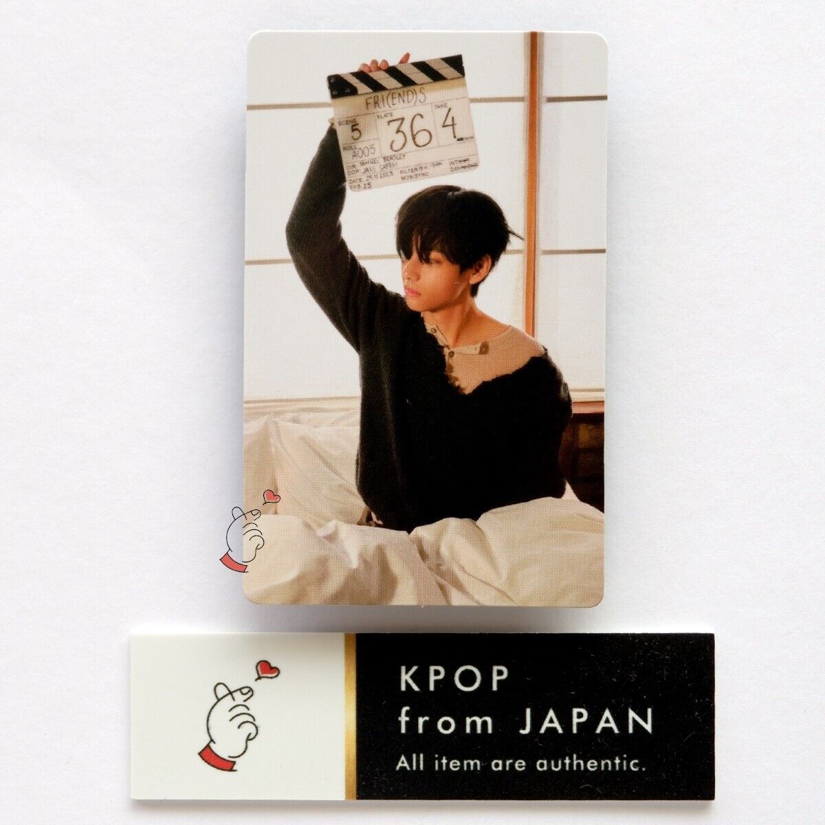 V Taehyung FRI(END)S JPFC TO ARMY Members Limited Photocard FRIENDS BTS  Digital