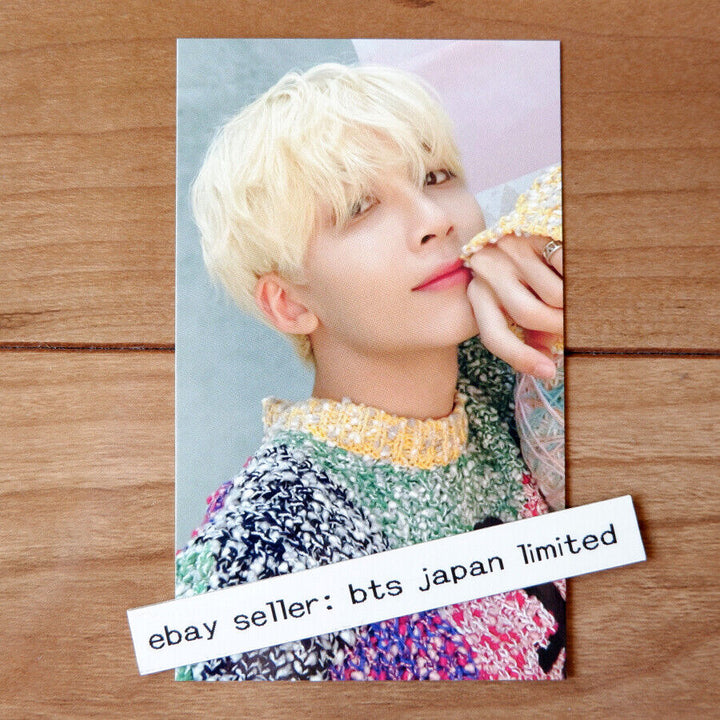 SEVENTEEN JHONGHAN Poder del amor Ainochikara Tarjeta fotográfica oficial Carat Weverse 