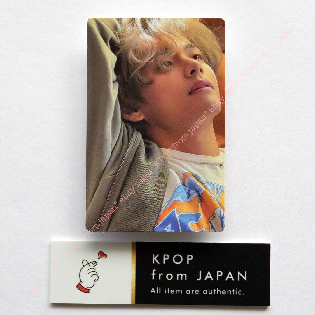 V Layover Weverse Official Photocard Postcard Solo Album BTS Taehyung