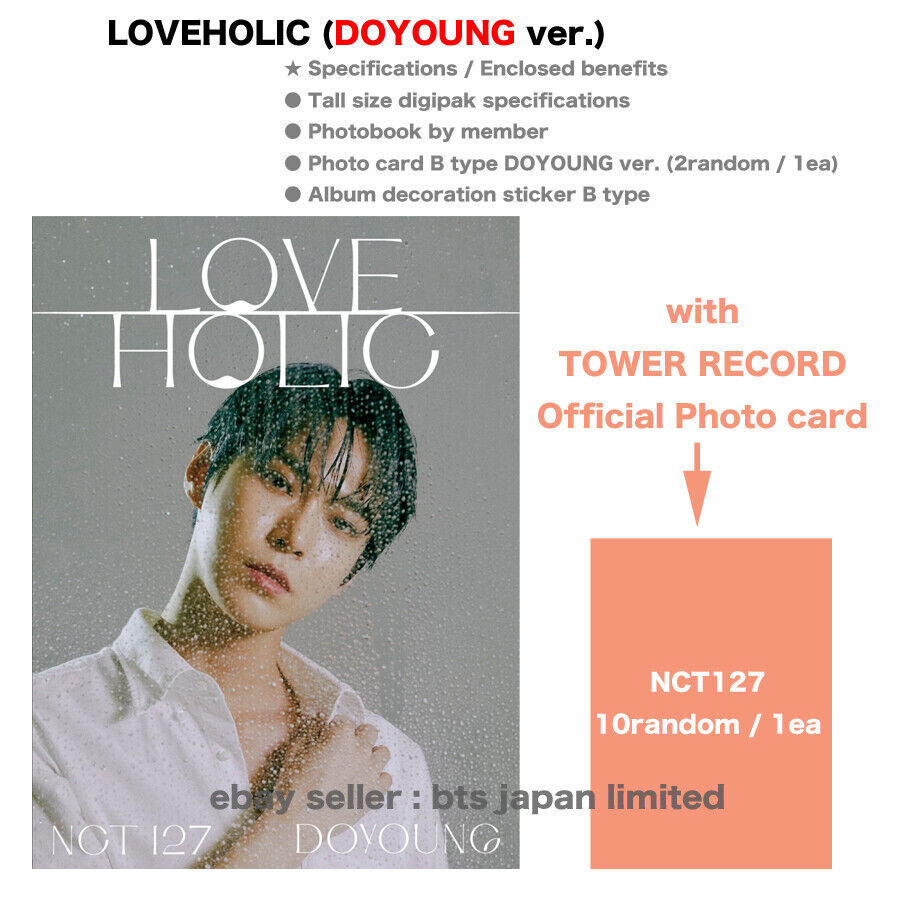 NCT 127 LOVEHOLIC + Beneficio TOWER RECORDS TAEYONG HAECHAN YUTA JAEHYUN JOHNNY