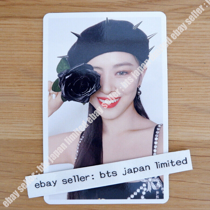 Tarjeta fotográfica ITZY Ryujin Blah Blah Blah AB Normal Japan FC MIDZY Fan Photocard 