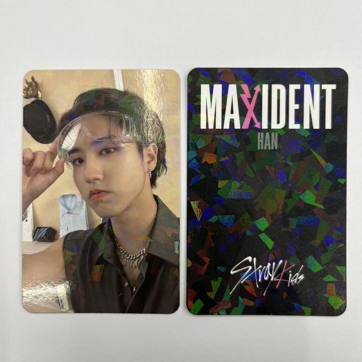 Stray Kids MAXIDENT SOUNDWAVE Photocard Hyunjin Felix Han Lee Know Bang chan