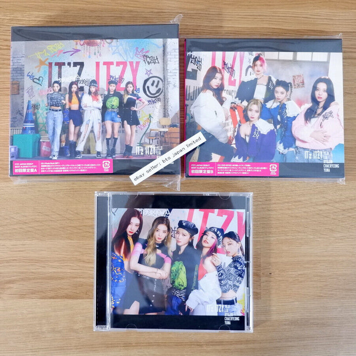 Used IT'z ITZY 1st limited A , B , Normal ver. Official