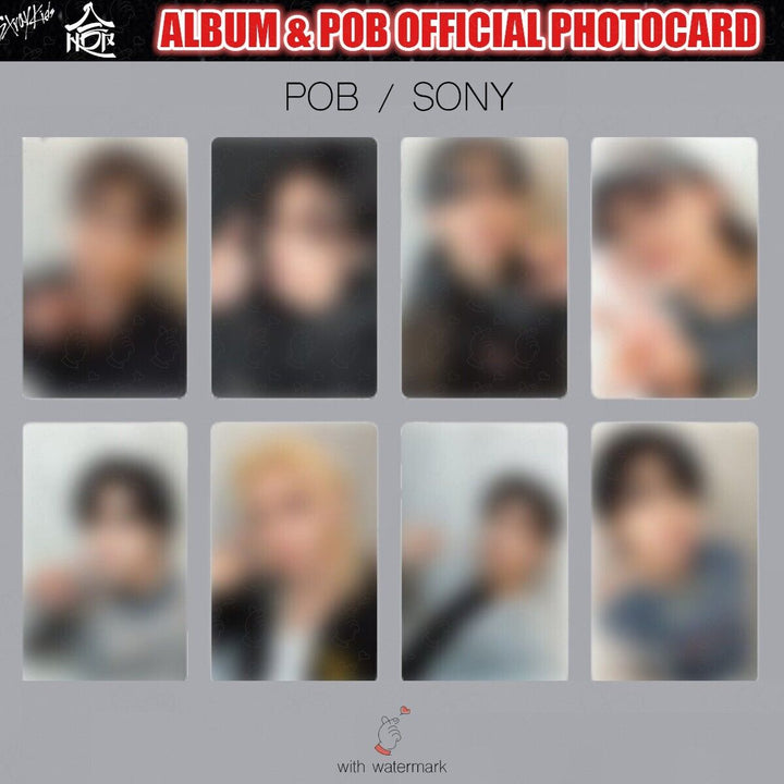 PRE STRAY KIDS SKZHOP HIPTAPE 合 HOP ALBUM PHOTO CARD JAPAN POB LUCKY DRAW