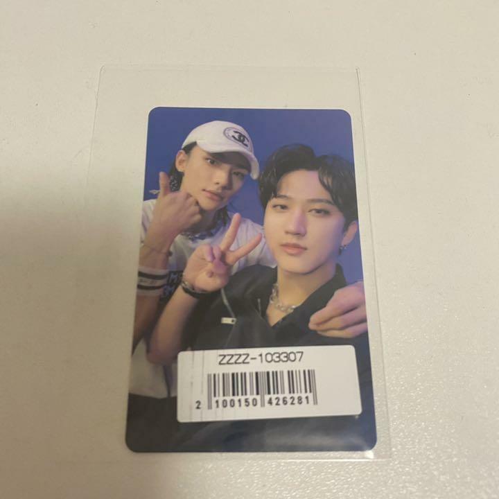 Stray Kids Scars / Thunderous Unidad oficial del club de fans Photocard FC Tarjeta fotográfica PC 