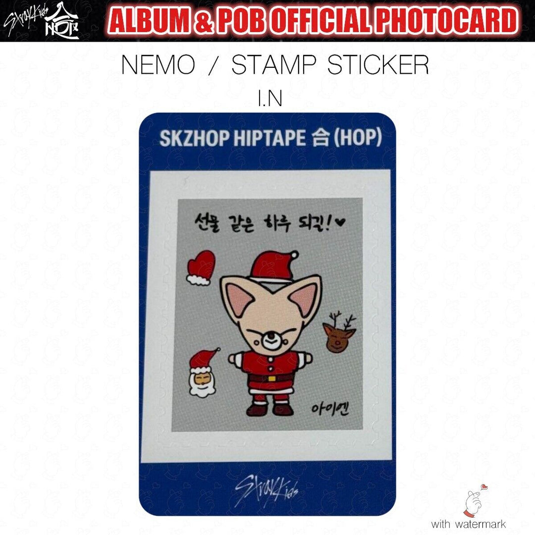 STRAY KIDS SKZHOP HIPTAPE 合 HOP ALBUM PHOTO CARD JAPAN POB LUCKY DRAW