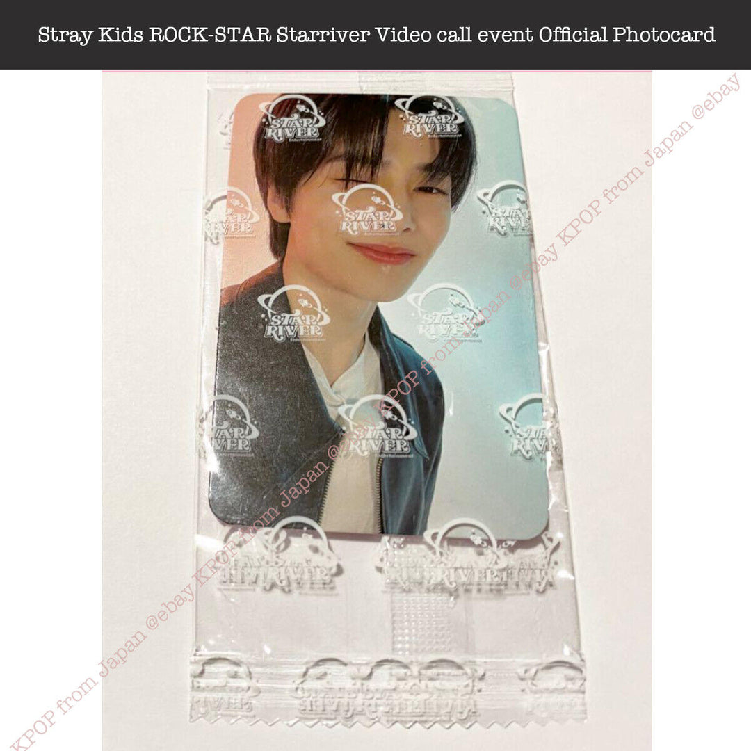 Stray Kids ROCK-STAR Starriver Video call event Official Photocard China