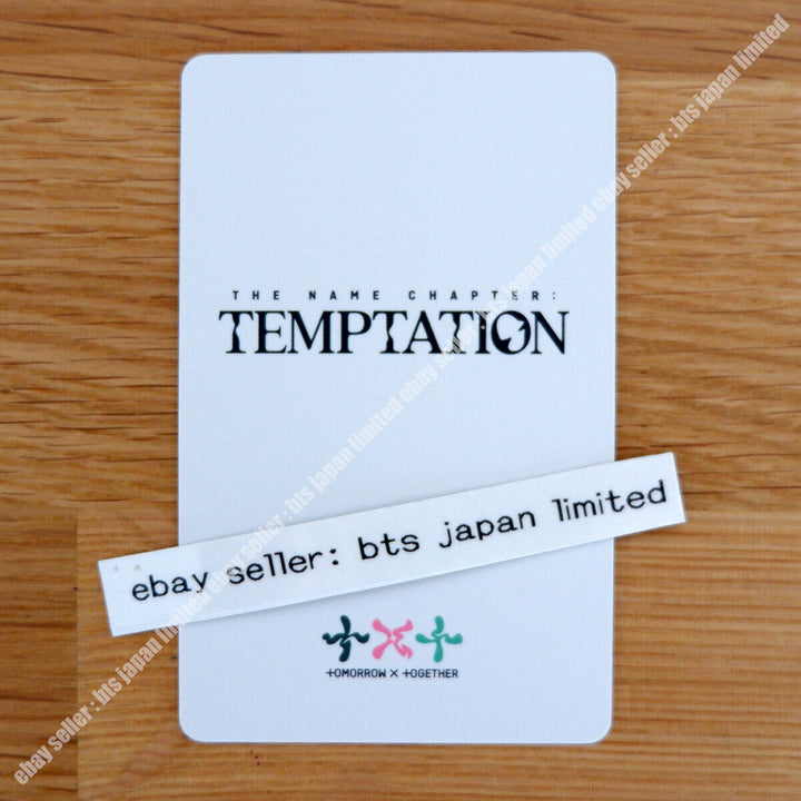 TXT THE NAME CHAPTER : TEMPTATION LULLABY Weverse POB photocard Yeonjun Soobin