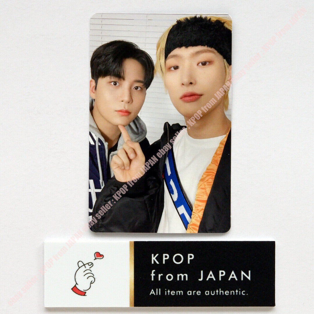 JONGHO ATEEZ Limitless Tarjeta fotográfica oficial ATINY Tower registra el sorteo de HMV 