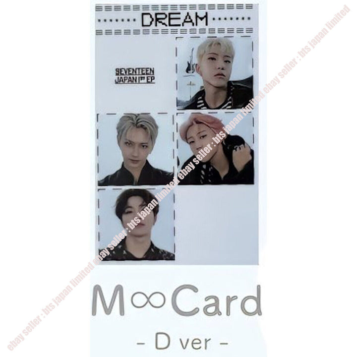 SEVENTEEN Jun DREAM Limited Tarjeta fotográfica oficial ABCDSF CARAT Club de fans PC 