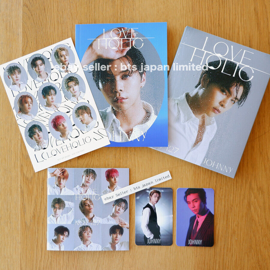 NCT 127 LOVEHOLIC + Official 2 Photo card set TAEYONG MARK HAECHAN YUTA JAEHYUN