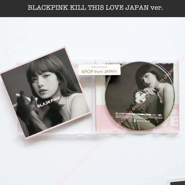 BLACKPINK KILL THIS LOVE JP version Complete set JENNIE ROSE LISA JISO Album