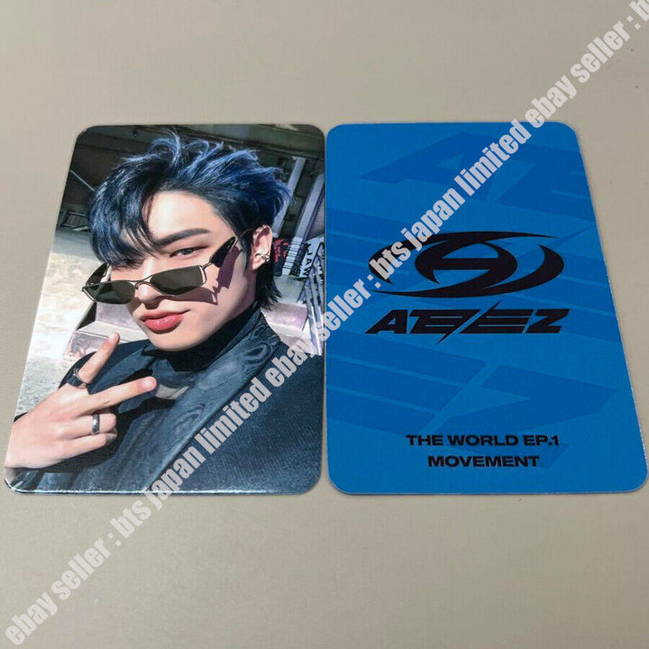 ATEEZ THE WORLD EP.1: MOVEMENT SoundWave POB Official Photocard Lucky draw