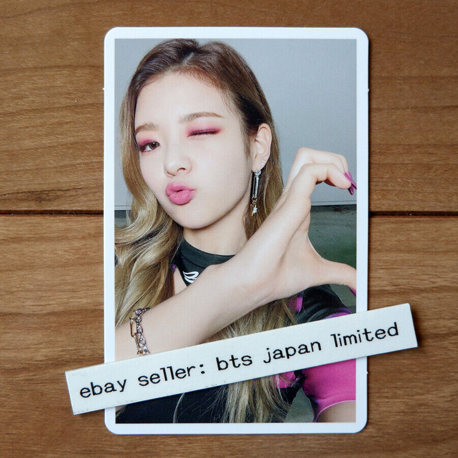 ITZY LIA IT'z Tarjeta fotográfica oficial Tarjeta fotográfica AB 1st Limited Japan PC 