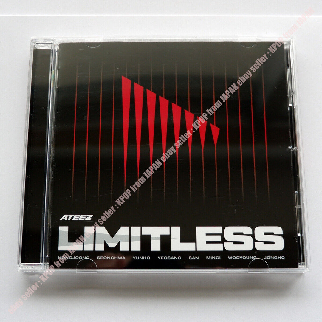 ATEEZ Limitless A ver. B ver. Standard ATINY ver. USED NOT with Photocard