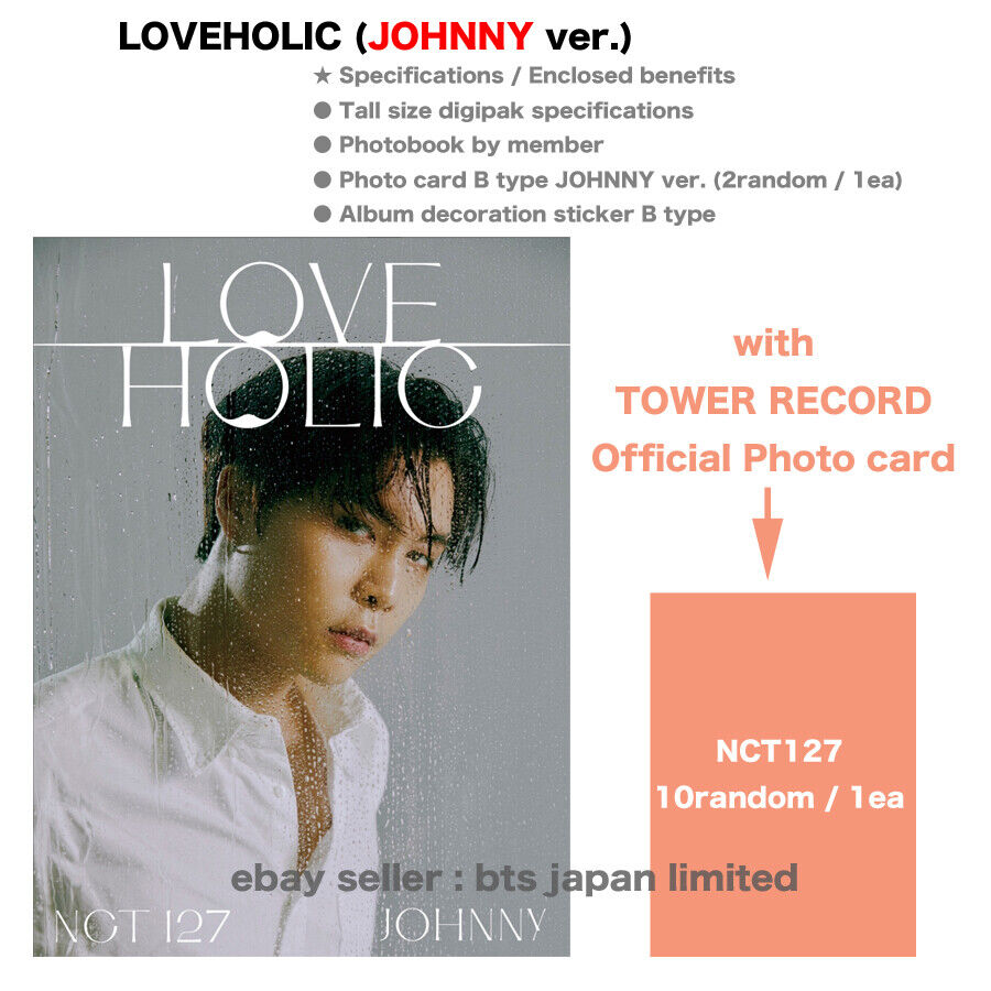 NCT 127 LOVEHOLIC + Benefit TOWER RECORDS TAEYONG HAECHAN YUTA JAEHYUN JOHNNY