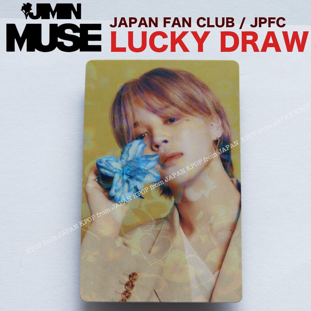 JIMIN MUSE JPFC LUCKY DRAW PHOTOCARD SET JAPAN EDITION FAN CLUB BTS