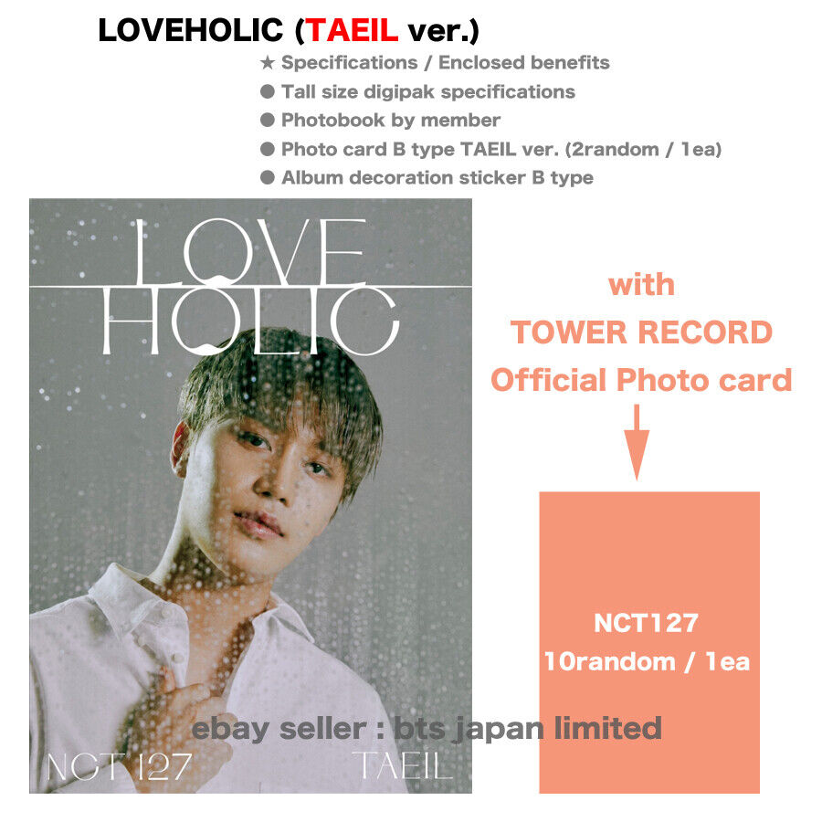 NCT 127 LOVEHOLIC + Benefit TOWER RECORDS TAEYONG HAECHAN YUTA JAEHYUN JOHNNY