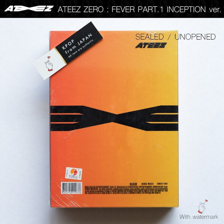 SEALED ATEEZ Zero Fever Part.1 THANXX INCEPTION DIARY ver. 3Types Full Set