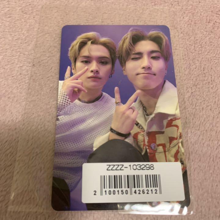 Stray Kids Scars / Thunderous Unidad oficial del club de fans Photocard FC Tarjeta fotográfica PC 