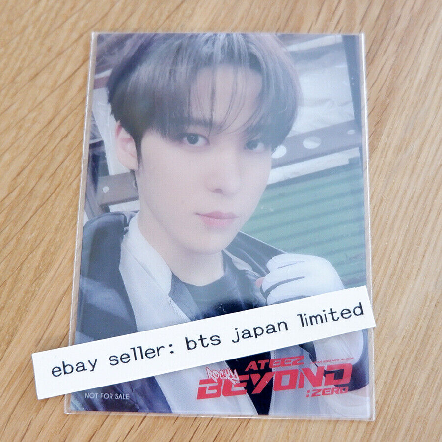 ATEEZ YUNHO MÁS ALLÁ: ZERO ATINY AB HMV Tower graba POB Photocard PC 