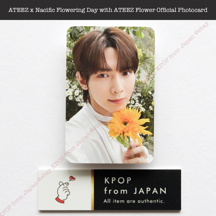 ATEEZ x Nacific Flowering Day with ATEEZ Flower Official Photocard