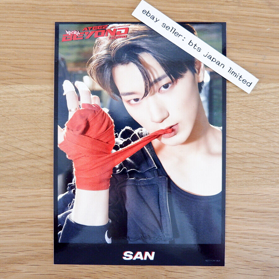 ATEEZ SAN BEYOND: ZERO ATINY AB HMV Tower graba POB Photocard PC 