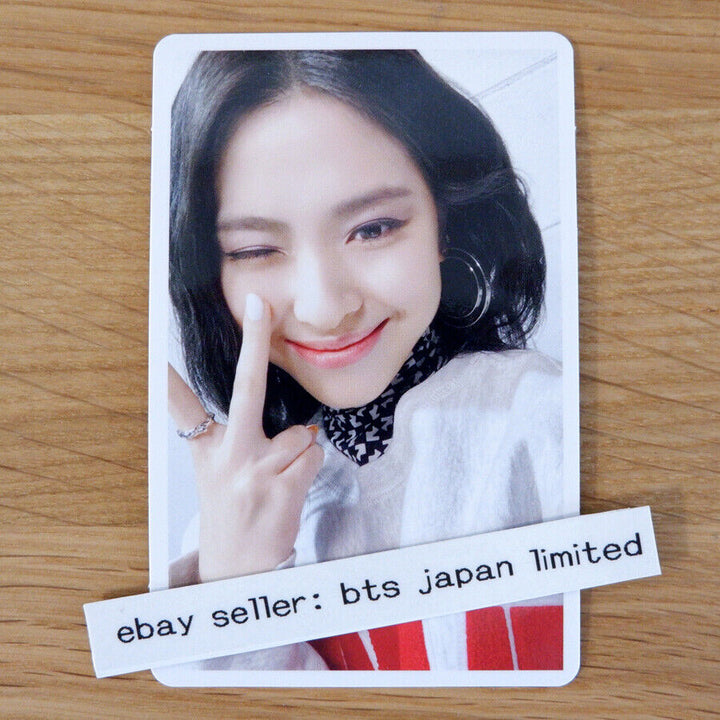 ITZY Ryujin Voltage Official Photocard Photo card A B Normal Japan FC MIDZY Fan