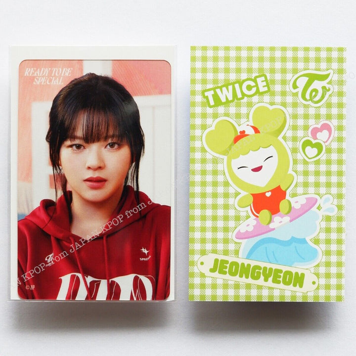 TWICE READY TO BE in JAPAN SPECIAL FC Limited Lucky draw Photocard set of 18