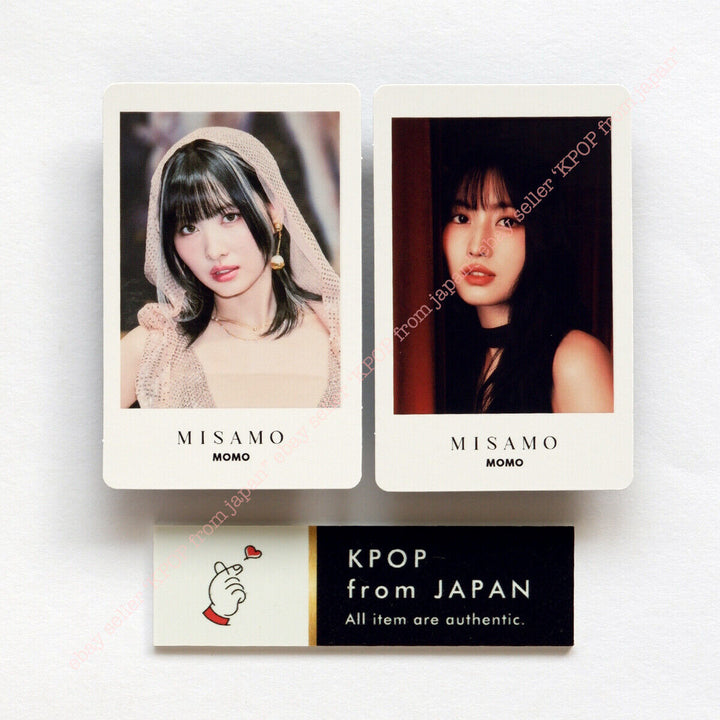 MISAMO Masterpiece Photocard oficial set mina sana momo TWICE Photo card 