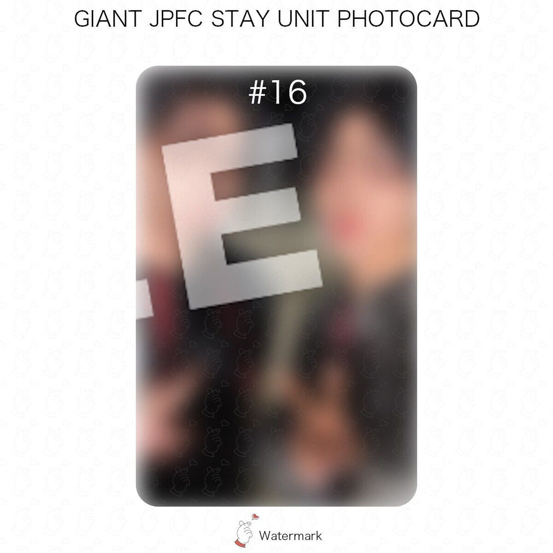 STRAY KIDS GIANT JAPAN 2ND FULL ALBUM UNIT POB PHOTOCARD STAY FC BENEFIT