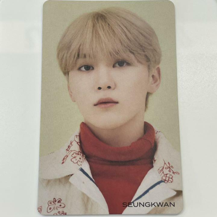 SEVENTEEN Seungkwan Tarjeta fotográfica oficial HITORIJANAI ABCD Normal CARAT PC