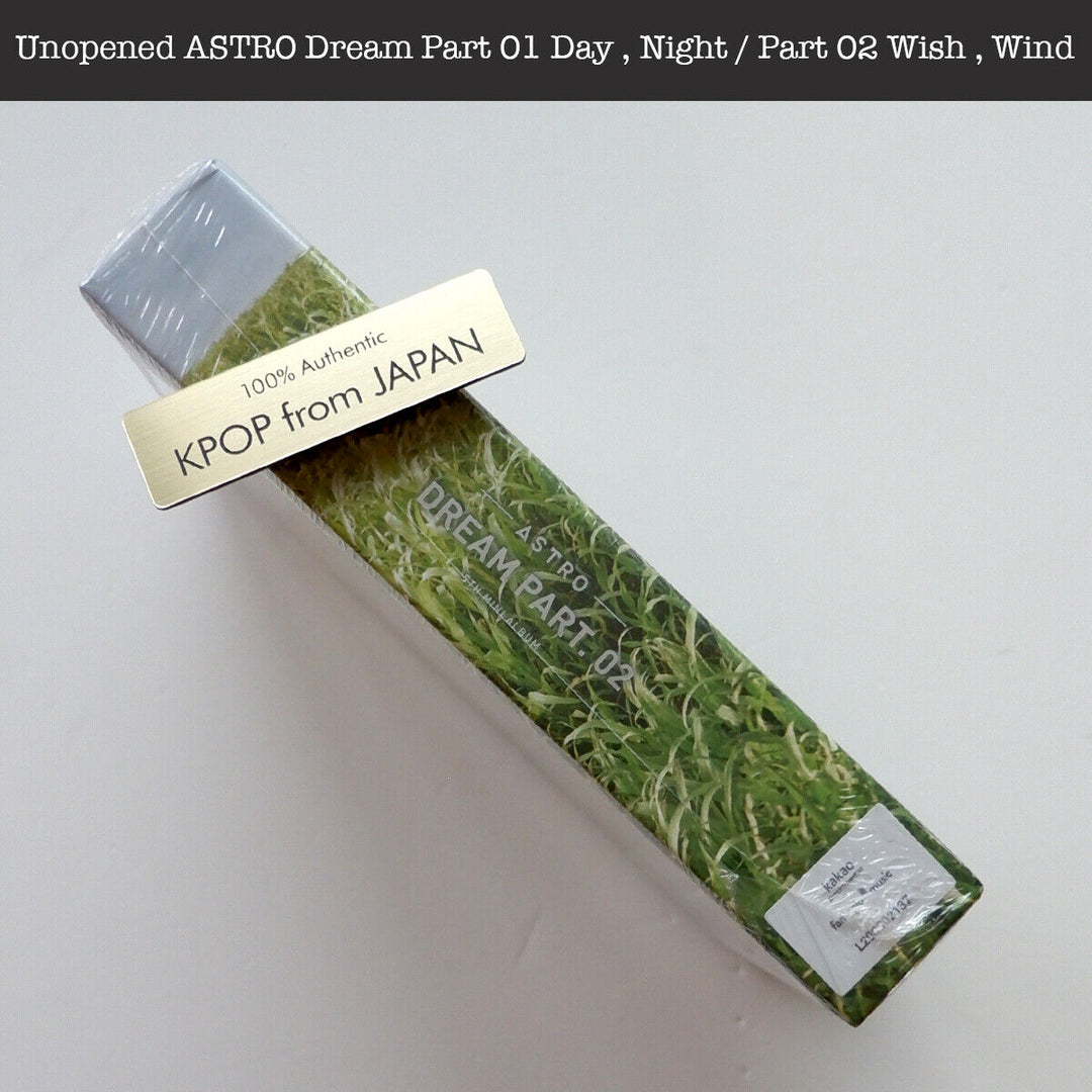 Unopened ASTRO Dream Part 01 Day , Night / Part 02 Wish , Wind Album Photocard