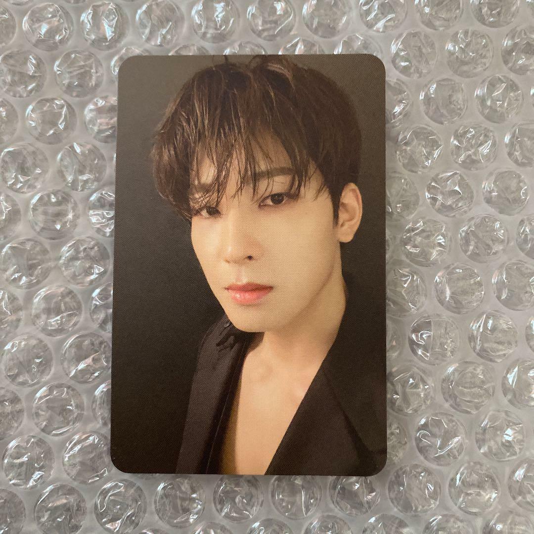 Tarjeta fotográfica oficial Seventeen Wonwoo Your Choice Un lado Otro lado Al lado de la PC 