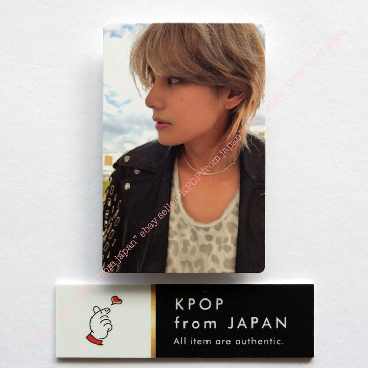 V Layover Weverse Official Photocard Postcard Solo Album BTS Taehyung