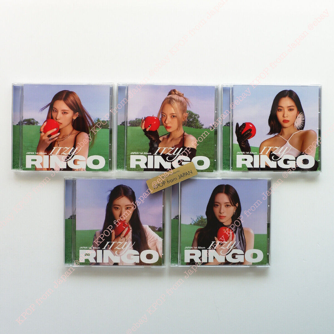 ITZY RINGO MIDZY JAPÓN ver. CD Photocard Yeji Yuna Lia Ryujin Chaeryeong ÁLBUM 