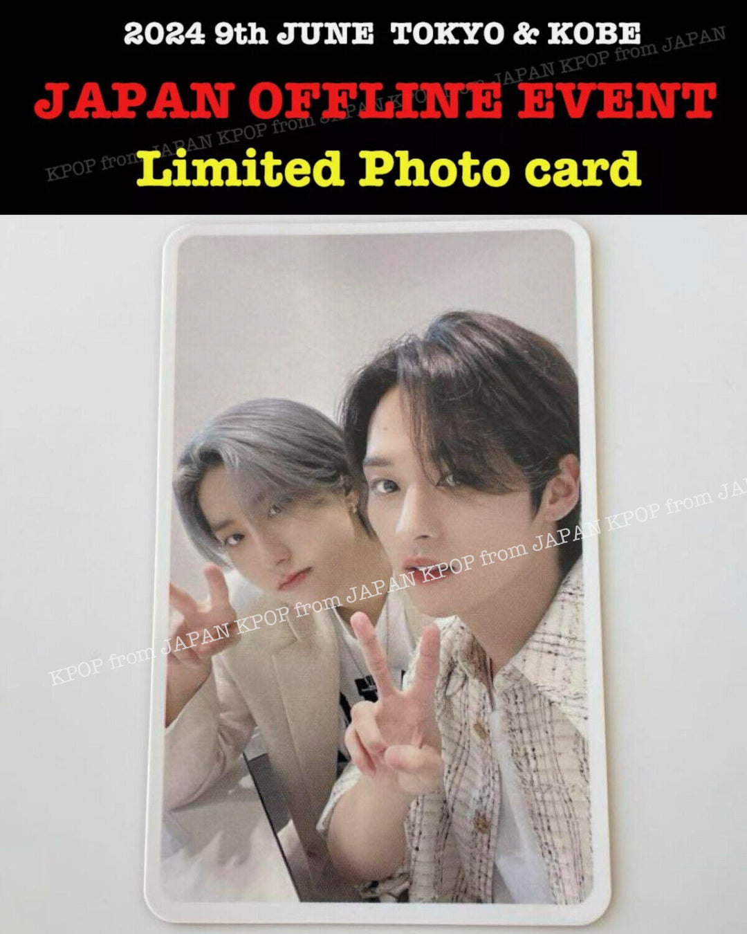 Stray kids TOKYO KOBE Offline Event Limited Official Photocard SKZ2020 TOP