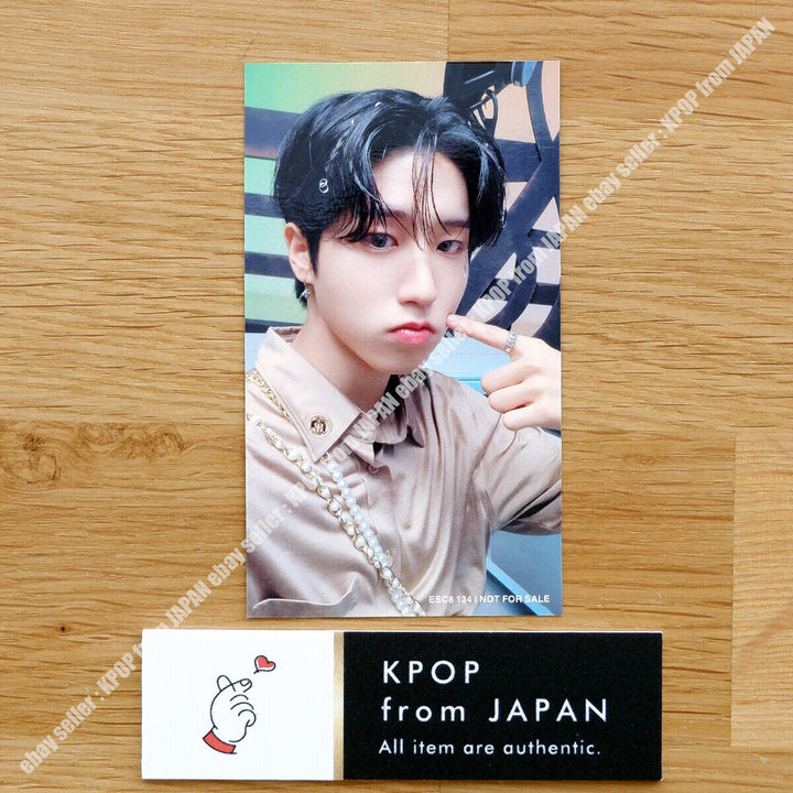 Han Stray Kids THE SOUND Tarjeta fotográfica oficial JAPAN POB FC Fanclub Tarjeta fotográfica PC 