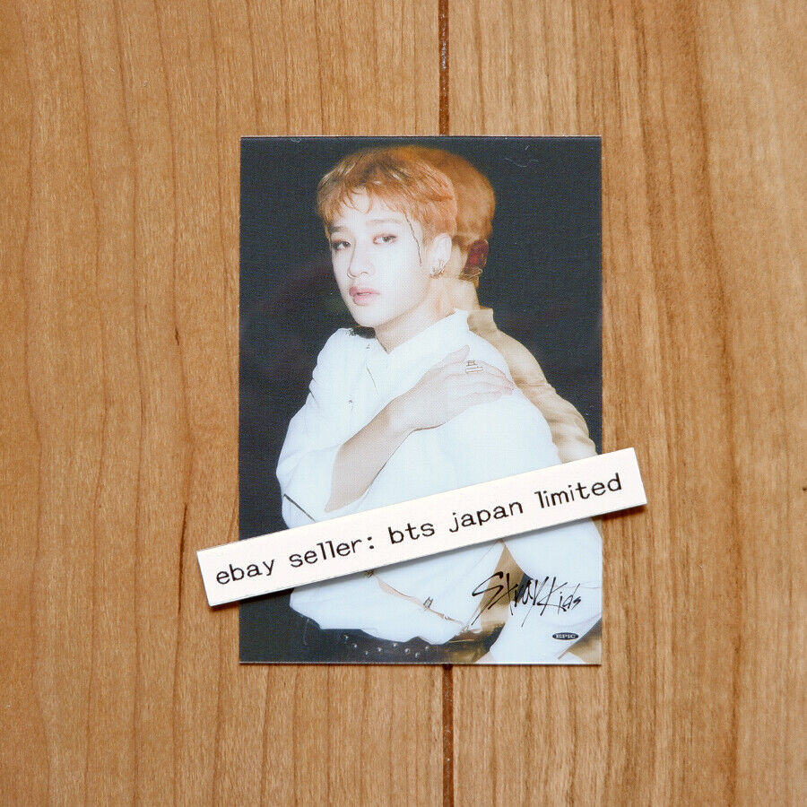 Stray Kids Bang Chan Scars / Thunderous Tarjeta fotográfica oficial A,B,C,Normal,FC PC 